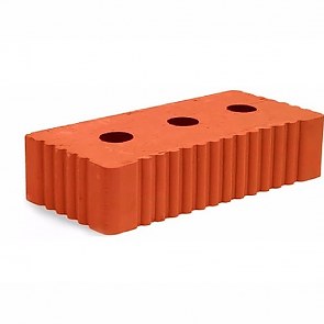 Кирпич строительный полнотелый с тех.пустотами 1 НФ | 250×120×65 | М125 | Mstera | Красный